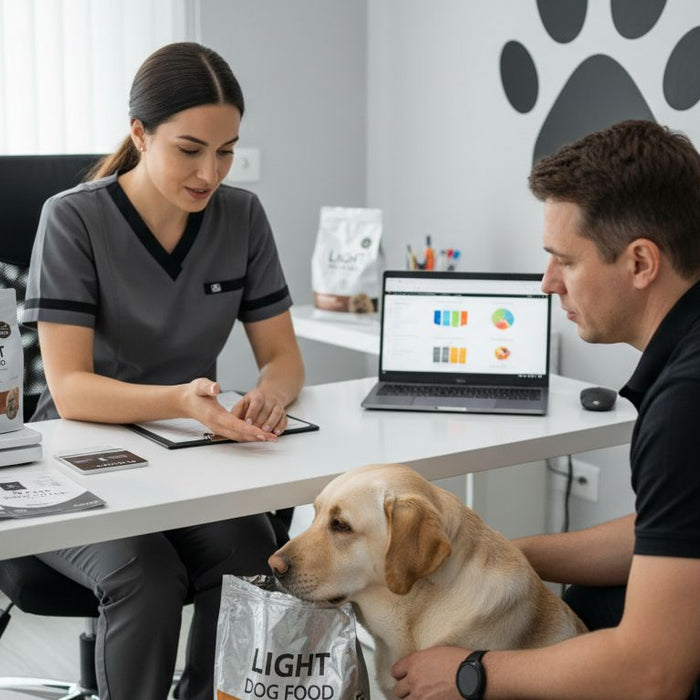 light dog food consultation
