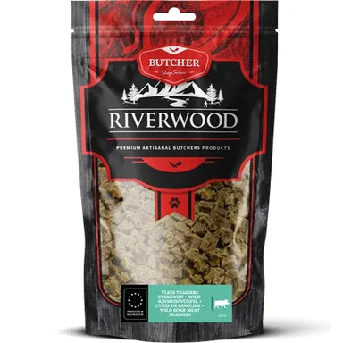 Allergi godbidder hund | 150g Vildsvin | RIverwood Hundegodbidder KORT HOLDBARHED 24-07-2026