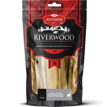 Tyggeben til hunde | Rådyrhud | 200g | Riverwood Tyggeben