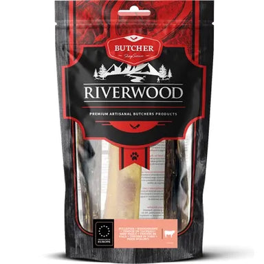 Tyggeben til hunde | Okse Energistænger til hunde | 3 stk. 12cm | Riverwood Tyggeben