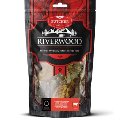 Tyggeben til hunde | Okselunge | 100g | Riverwood Tyggeben