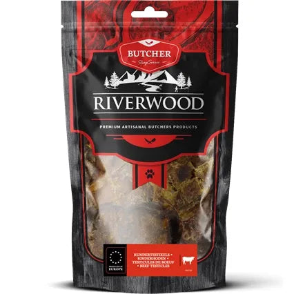 Tyggeben til hunde | Okse Testikler | 150g | Riverwood Tyggeben