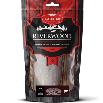 Tyggeben til hunde | Okse Spaghetti | 100g | Riverwood Tyggeben