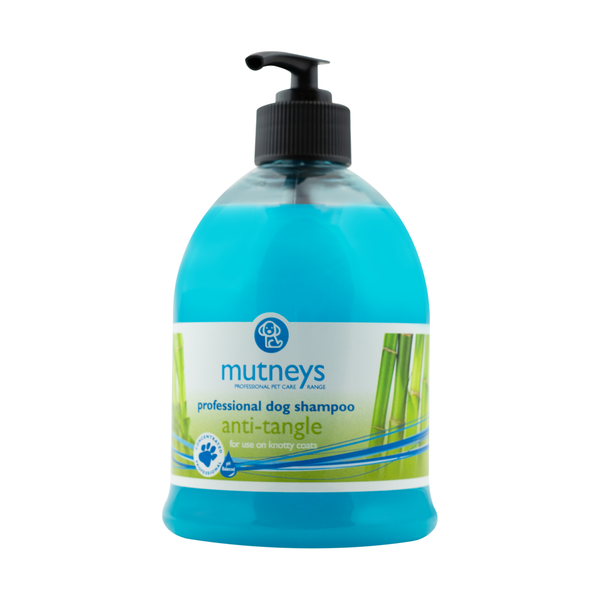 Mutneys Detangler Hundeshampoo | Reducerer sammenfiltringer og pelsknuder