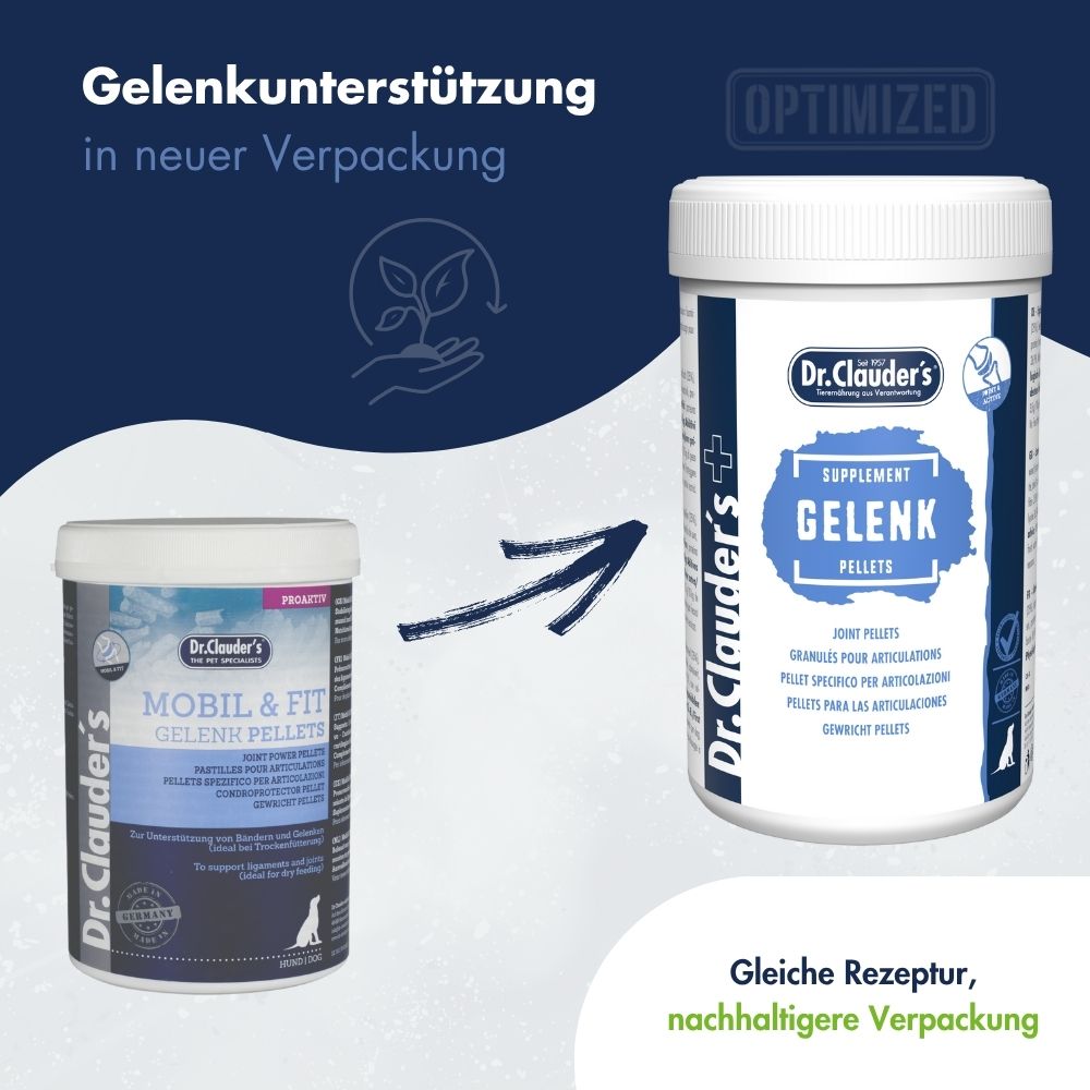 Dr.Clauder's Gelenk Pellets ledpellets 675g bagside