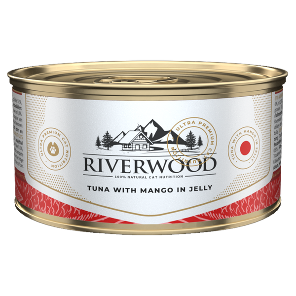 Riverwood. Tun med mango 85 gram til kat