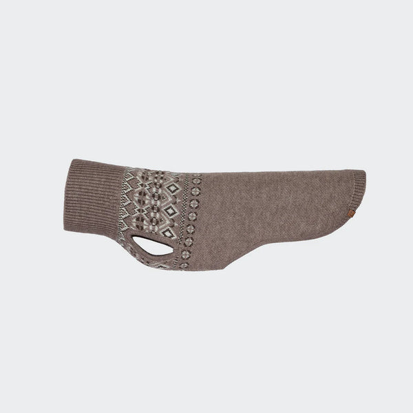 Cloud7 Dog Sweater Bergen Greige Lækker strik uld med nordisk look
