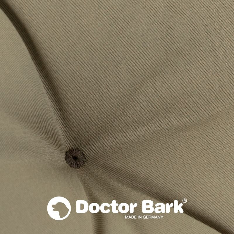 DOCTOR BARK Ortopædisk Hundeseng Hypoallergenic | Gyldenbrun