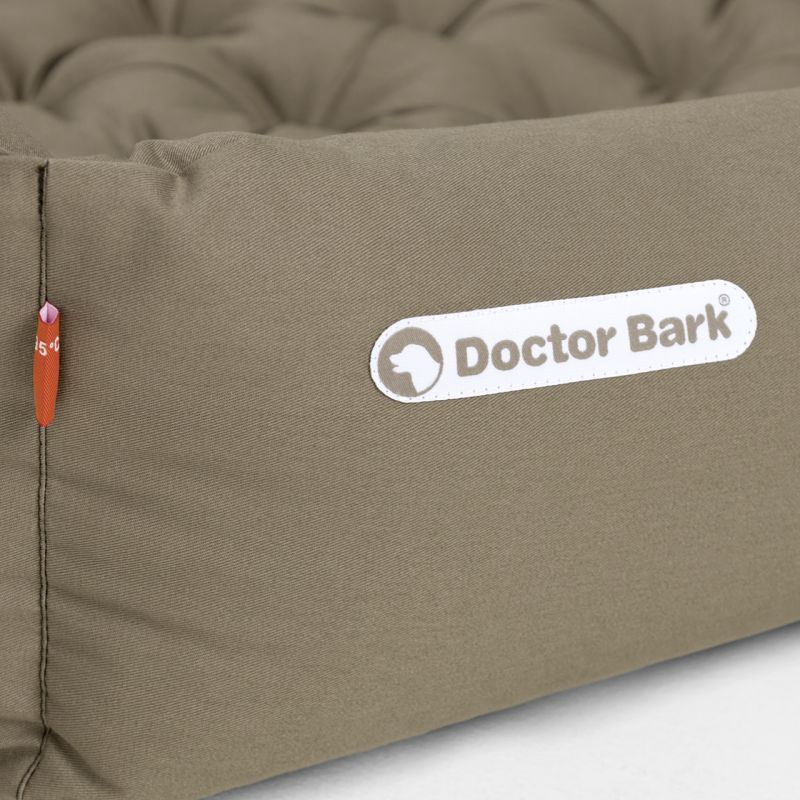DOCTOR BARK Ortopædisk Hundeseng Hypoallergenic | Gyldenbrun