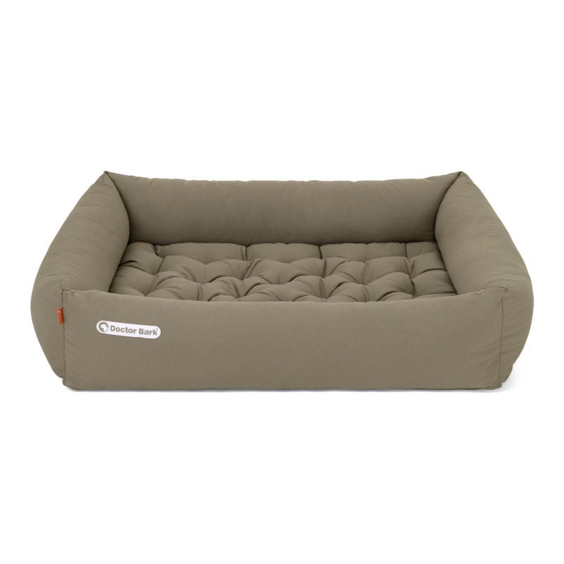 DOCTOR BARK Ortopædisk Hundeseng Hypoallergenic | Gyldenbrun