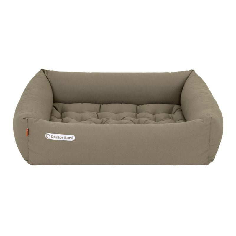DOCTOR BARK Ortopædisk Hundeseng Hypoallergenic | Gyldenbrun
