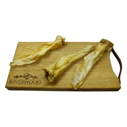 Tyggeben til hunde | Gedeører uden pels | 100g | Riverwood Tyggeben
