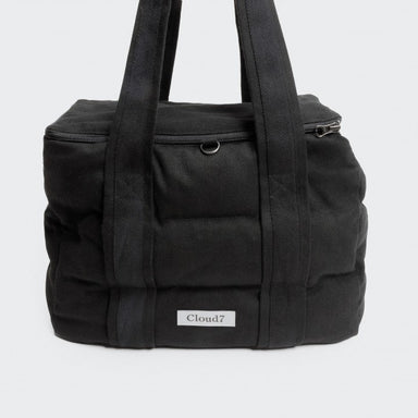 Cloud 7 Hundetaske  Bergamo Canvas Black str M